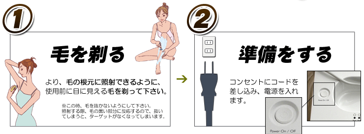 イーモ脱毛器