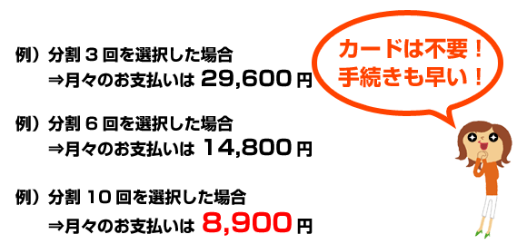 金利はいくらかかるの？