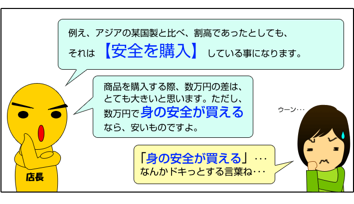 身の安全が買えるイーモリジュ（国産）